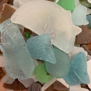 海で拾ったシーグラス🏖の画像