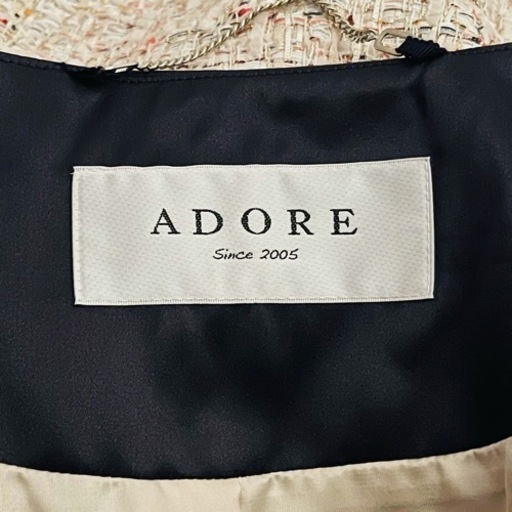 ADORE アドーア ジャケット ツイードジャケット レディース