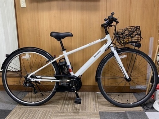 美品 2020 電動アシストクロスバイク パナソニック Velo-Star 8Ah AUTOモードで約36km