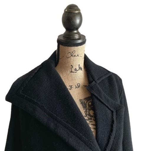 yohji yamamoto ヨウジヤマモト コート ブラック レディース