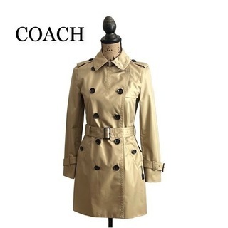 COACH THE TRENCH ベージュトレンチコート COACH® | Trench Coat