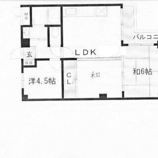 神戸市中央区★駅近で便利なロケーション☆３DK☆広々バルコニー