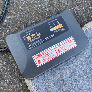 ニトリ　NITORI ホットカーペット　リサイクルショップ宮崎屋佐土原店R3.10.27の画像