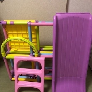 ジャングルジム　屋内用　滑り台