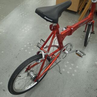 BRIDGESTONE ブリヂストン トランジットライト 折りたたみ自転車 内装3段 16/18インチ　モノ市場半田店 119の画像