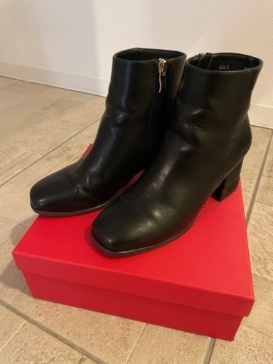 ショート　ブーツ　オリエンタルトラフィック　太ヒール　23.5cm 24cm