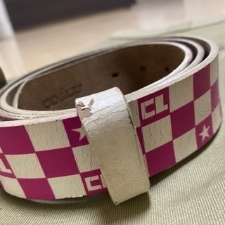 ココルル　デニムジーンズ　ベルト付の画像