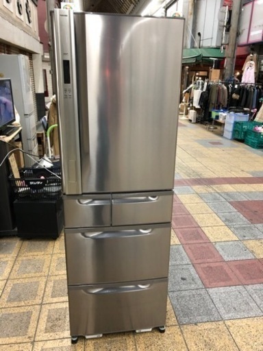 美品　東芝 ５ドア冷凍冷蔵庫 GR-A41G 市内格安配達