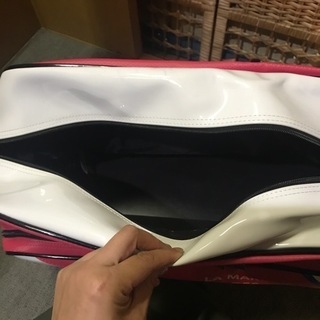 ルコック　スポーツバッグ　ピンク　le coq sportifの画像