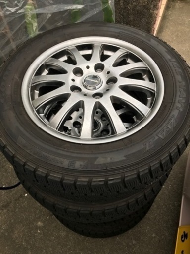 195/65R15 ホイル付グッドイヤースタッドレスタイヤ