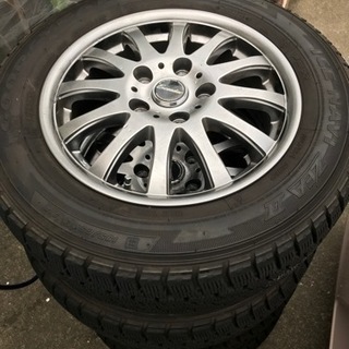 195/65R15 ホイル付グッドイヤースタッドレスタイヤ