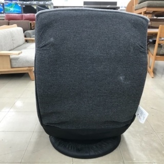 回転座椅子　ニトリ　1人掛け　グレー　使用感有の画像