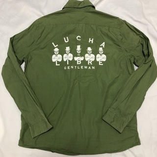 グラニフ　ルチャリブレシャツ　メンズ　Sの画像