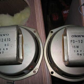 アルニコ　フルレンジ　バックロード　アルニコらしい腰が強く低域から高域まで素晴らしいバランスです。の画像