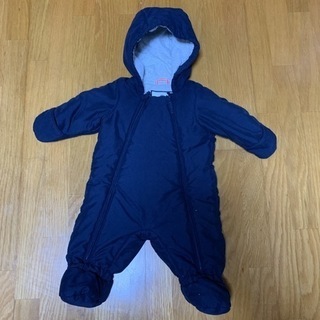 今ならお値引します！プチバトー 防寒着 ネイビー 6m ダブルフ...