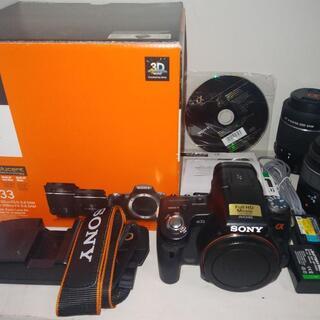 値下げ！SONY　α33 Wズームセット
