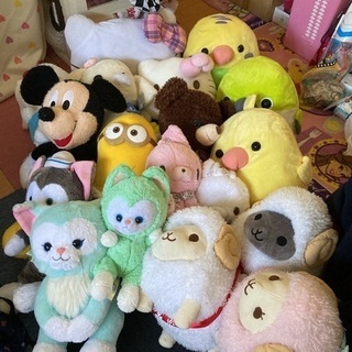 キャラクターぬいぐるみセット