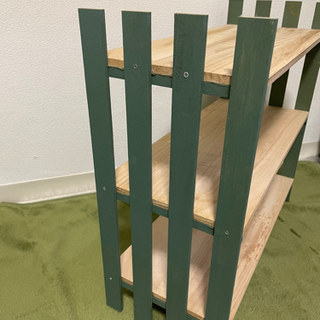 手作り　シューズラックの画像