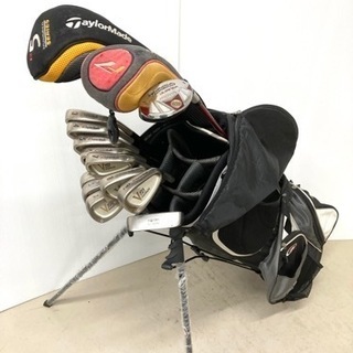 【SOLD OUT】TaylorMade ゴルフクラブ  フルセット＋ スタンド型軽量キャディバッグ付