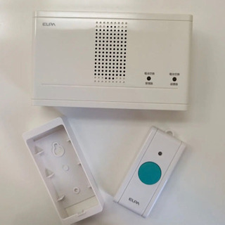 ELPA ワイヤレスチャイム  押ボタン送信器セット EWS-10