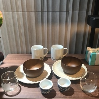 【ワンコインでお譲りします】食器ペアにしてみました！