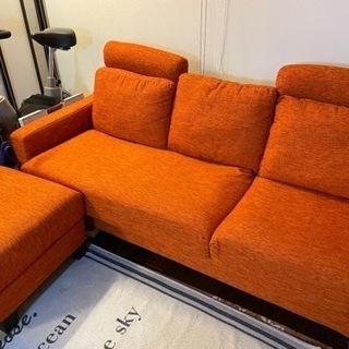 NDstyle】オレンジソファ！