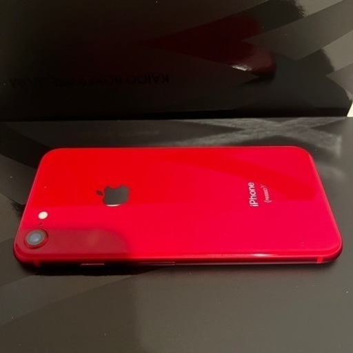 【美品】iPhone8 64GB 本体 レッド