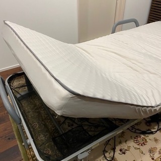 収納式電動リクライニング Atexシングルベッドを取りに来てくだ...
