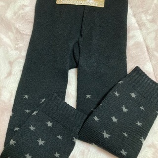新品　子供レギンス　暖かい　裏パイル　95㌢　定価980円