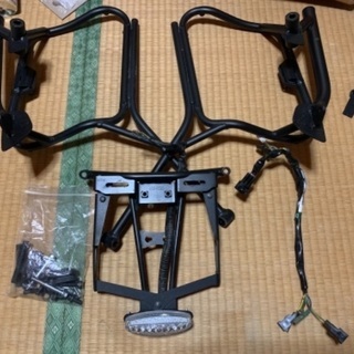カワサキ 純正オプション パニアケース左右 取り付けステー セット Ninja1000 ニンジャ1000 Z1000SX ninja400の画像