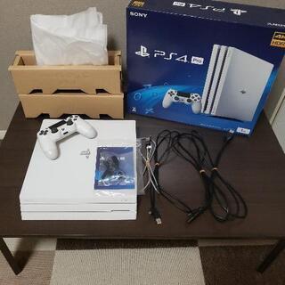 PS4 Pro CUH-7200B　ホワイト 1TB

