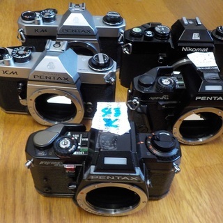 フィルム　一眼レフジャンクカメラ　