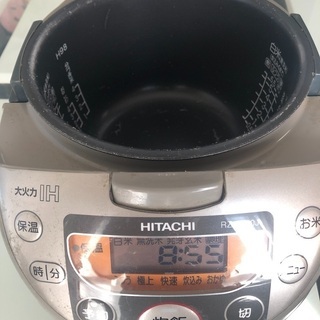炊飯器　HITACHI RZ-JS10J の画像