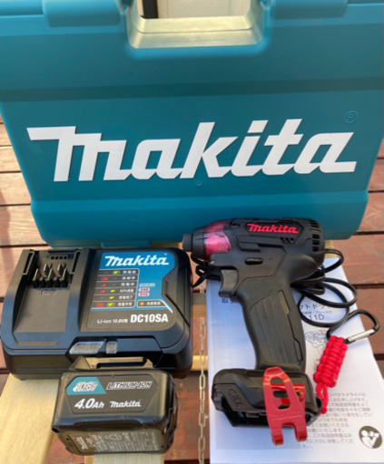 中古　マキタ　TD111DSMXB 10.8V インパクトドライバ　フルセット