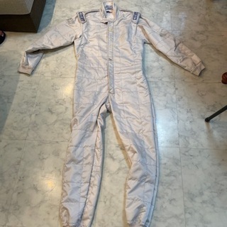カート用レーシングスーツ　白