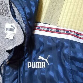 【美品】PUMAプーマ・ベンチコート 子供サイズ160　◆10/31(日)迄受付中◆期間内でも取引が成立次第終了させていただきますの画像