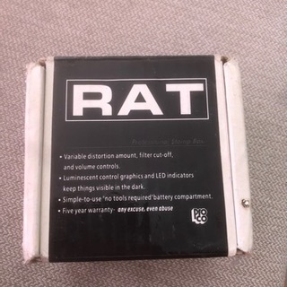 RAT 年季入ってます。