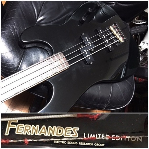FERNANDES フェルナンデス　ベース ギター　日本製　80年代　ジャパンヴィンテージ　BASS 希少ネック？