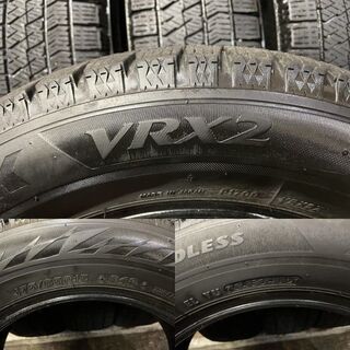 BS BLIZZAK VRX2 175/65R15 15インチ スタッドレス 4本 2018年製 カローラフィールダー スイフト ヴィッツ等　(VTF437)クレジットカード QRコード決済可能の画像