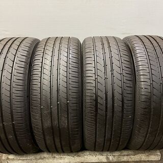 TOYO NANOENERGY 3 215/55R17 17インチ 夏タイヤ 4本 バリ溝 エスティマ オデッセイ ヴェゼル ジューク等　(TA463)クレジットカード QRコード決済可能