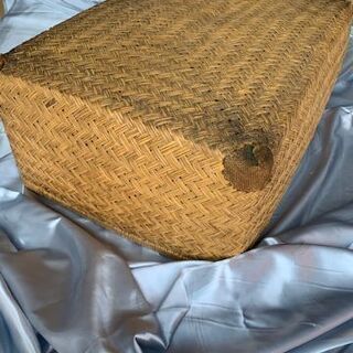 値下しました★葛籠（つづらかご）外形 約70×40×27cm　/...
