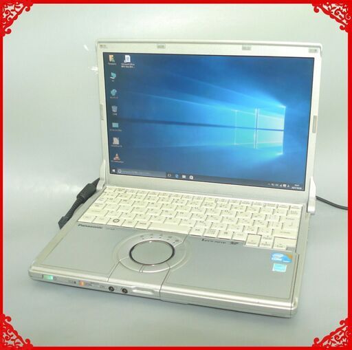 日本製 ノートパソコン 中古良品 12.1型ワイド 松下 パナソニック CF-N9PWWMDS Core i3 4GB 無線LAN WiFi Windows10 Office 即使用可