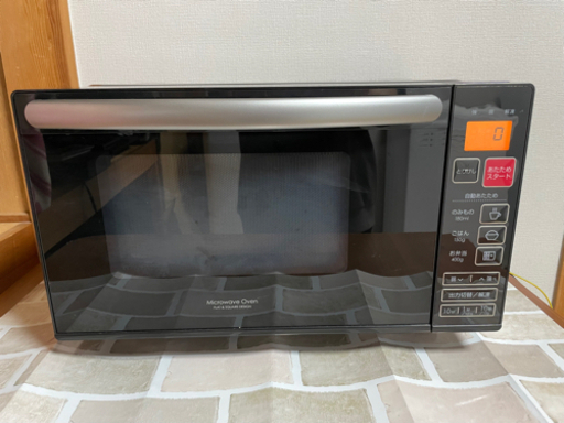 ★お取引決定致しました❣️【各種割引き有り✨】フラット電子レンジ　ニトリ  50Hz/60Hz対応【2018年製】