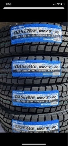 トーヨータイヤ　オブザーブ  WT-R スタッドレス　４本セット