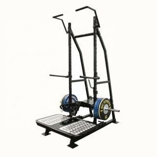 ベルトスクワットマシン プレートローディング式 ５０ｍｍプレート専用 