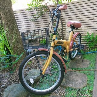 20インチ　ギア付き　自転車の画像