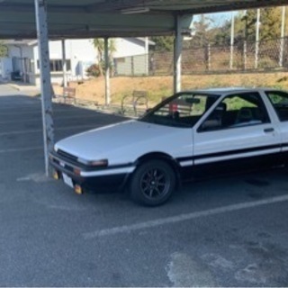 AE86 トレノ　頭文字D 駐車場契約更新のため値下げの画像