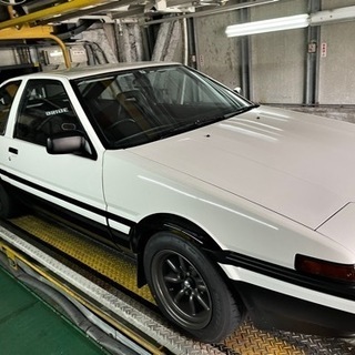 AE86 トレノ　頭文字D 駐車場契約更新のため値下げの画像