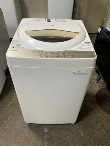 札幌市内配送無料 新生活応援1万円セール 東芝 全自動洗濯機 5.0kg AW-5G3