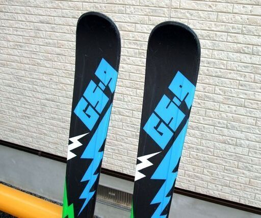 GS-9 140cm ジュニアスキー カービングスキー  板&ビンディング 2点セット ブラック系  ☆ PayPay(ペイペイ)決済可能 ☆ 札幌市 北区 屯田